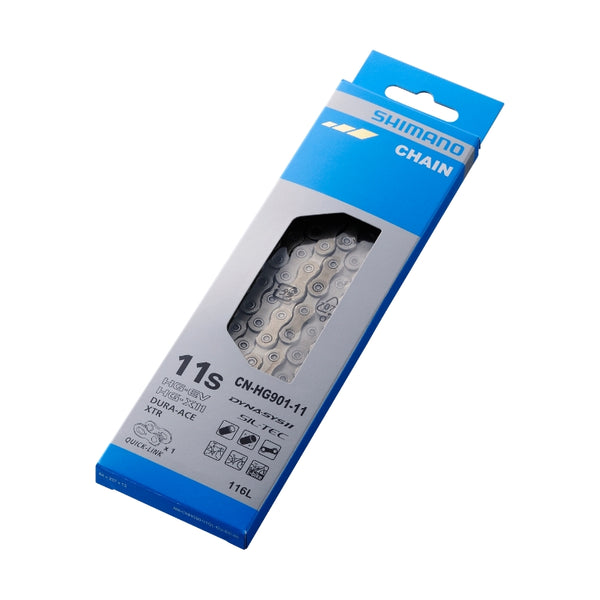 Shimano XTR / Dure Ace CN-HG901 11-Speed Road Chain w/Quick Link