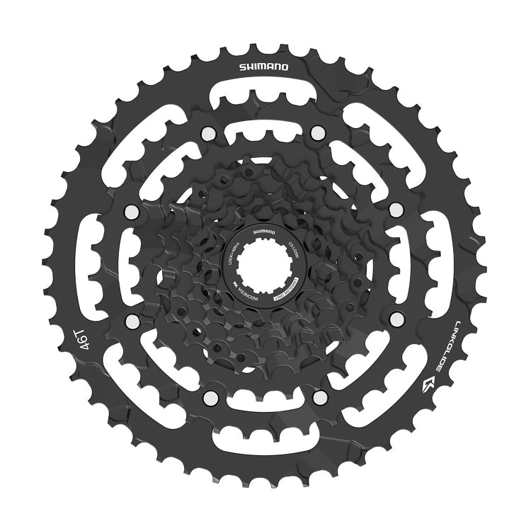 Shimano Cues CS-LG300 9-Speed LinkGlide Cassette 11-46T