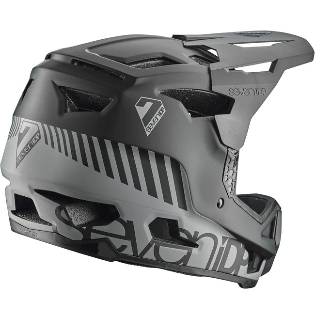 7iDP Project 23 Fiberglass Full Face Mountain Bike Helmet  Graphite / Black