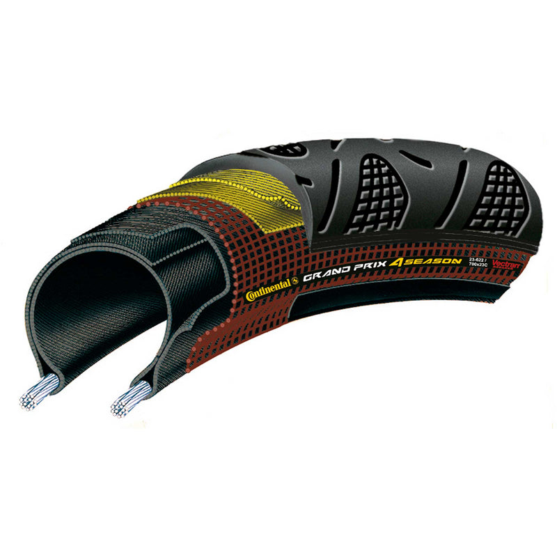 Continental Grand Prix 4-Season DuraSkin Race Folding Tire