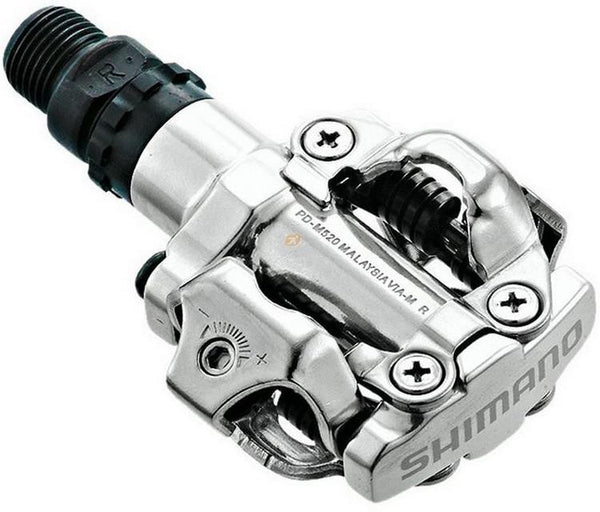 Shimano SPD PD-M520 MTB Pedals Silver