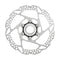 Shimano DEORE LX SM-RT54 Center Lock Disc Brake Rotor