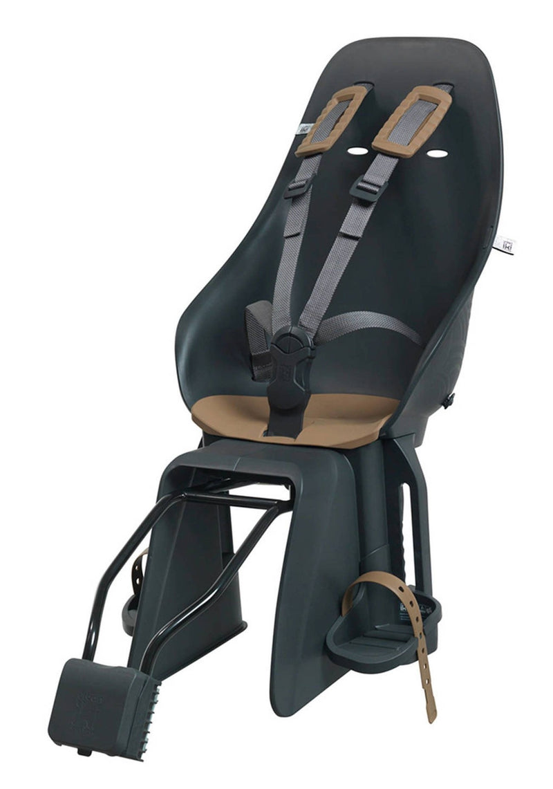 Urban Iki Rear Child Seat With Frame Mounting Bincho Black / Kurumi Brown